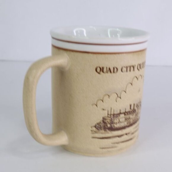 Vintage Riverboat  Mug Mississippi Belle II Spirit of Dubuque Quad City Queen - Picture 4 of 6